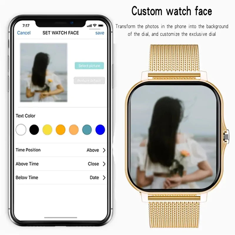 Fitness Tracker Smart Watch