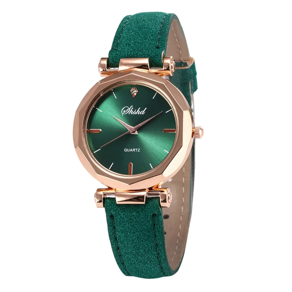 Women's Leather Casual Watch