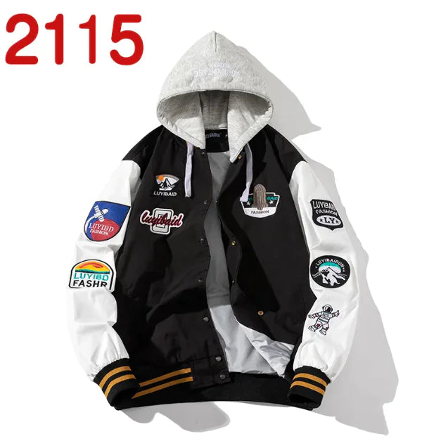 Modern Streetwear Baseball Jacket