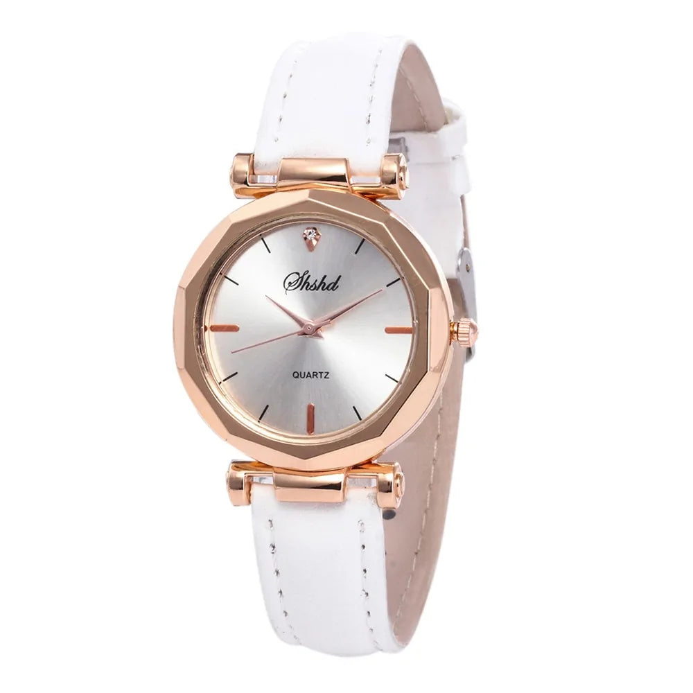 Women's Leather Casual Watch