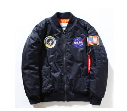 Stylish Embroidered Bomber Jacket