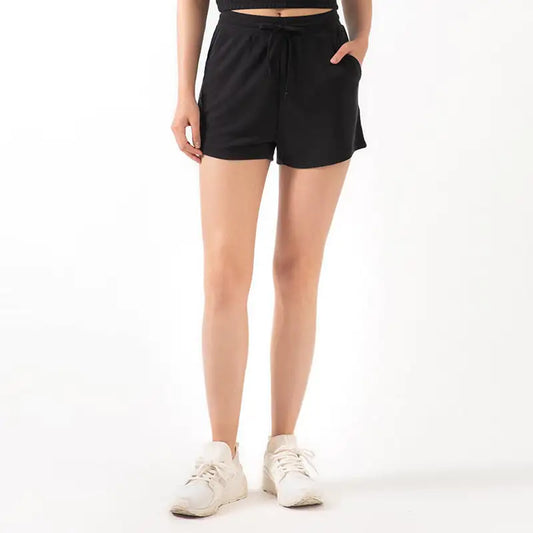 High-Waisted Sport Shorts for Women – Elastic, Quick-Dry & Stylish Look