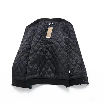 Koi Embroidered Bomber Jacket