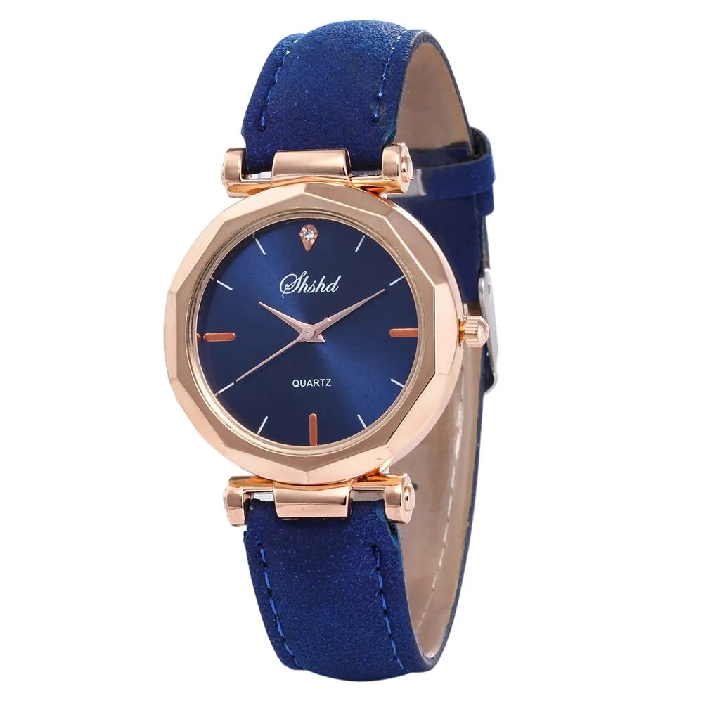 Women's Leather Casual Watch