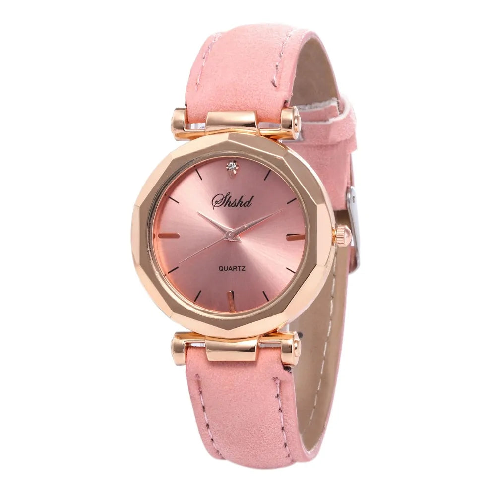 Women's Leather Casual Watch