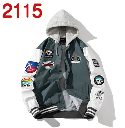 Modern Streetwear Baseball Jacket