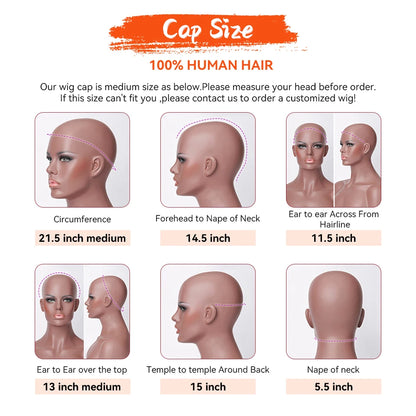 200 Density Black 4x4 5x5 Straight PreCut Closure Glueless Wig bleached knot Brazilian Virgin Hair For Women HD Transparent Lace