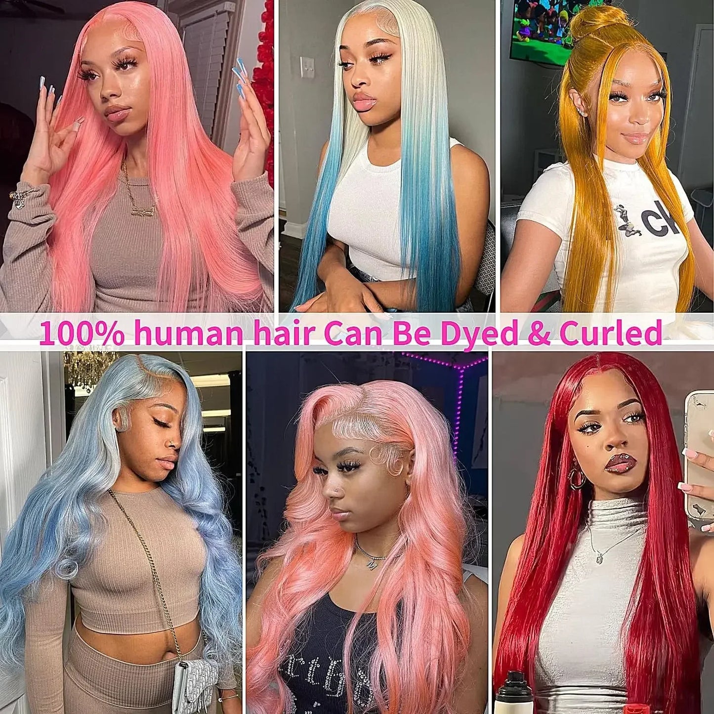 200 Density 13x4 13x6 HD Transparent Full Frontal Lace 613 Blonde Colored Straight Human Hair Wigs Lace Front Wigs 34 36 Inch