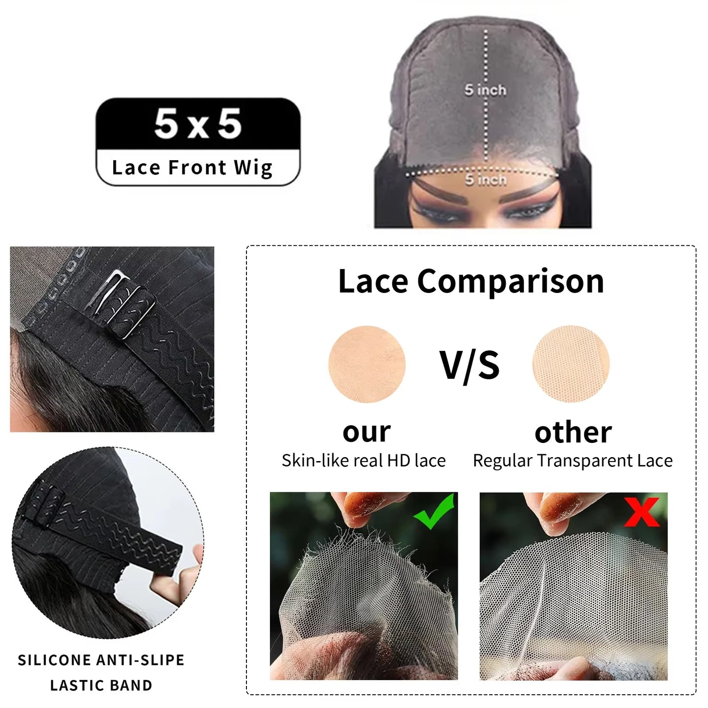 180% Density 613 Blonde Loose Wave Bob Wigs Short Bob Wig Body Wave Wigs Human Hair Left Side Part 5x5 HD Lace Wig For Women