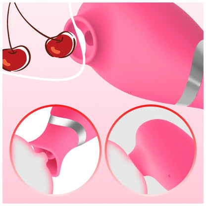 Tongue Licking Clitoris Sucker Vibrator for Women G Spot Stimulator Rechargeable Sex Toy Female Masturbator Adult Supplies 18+