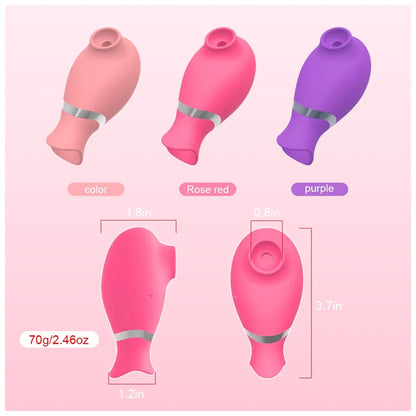 Tongue Licking Clitoris Sucker Vibrator for Women G Spot Stimulator Rechargeable Sex Toy Female Masturbator Adult Supplies 18+