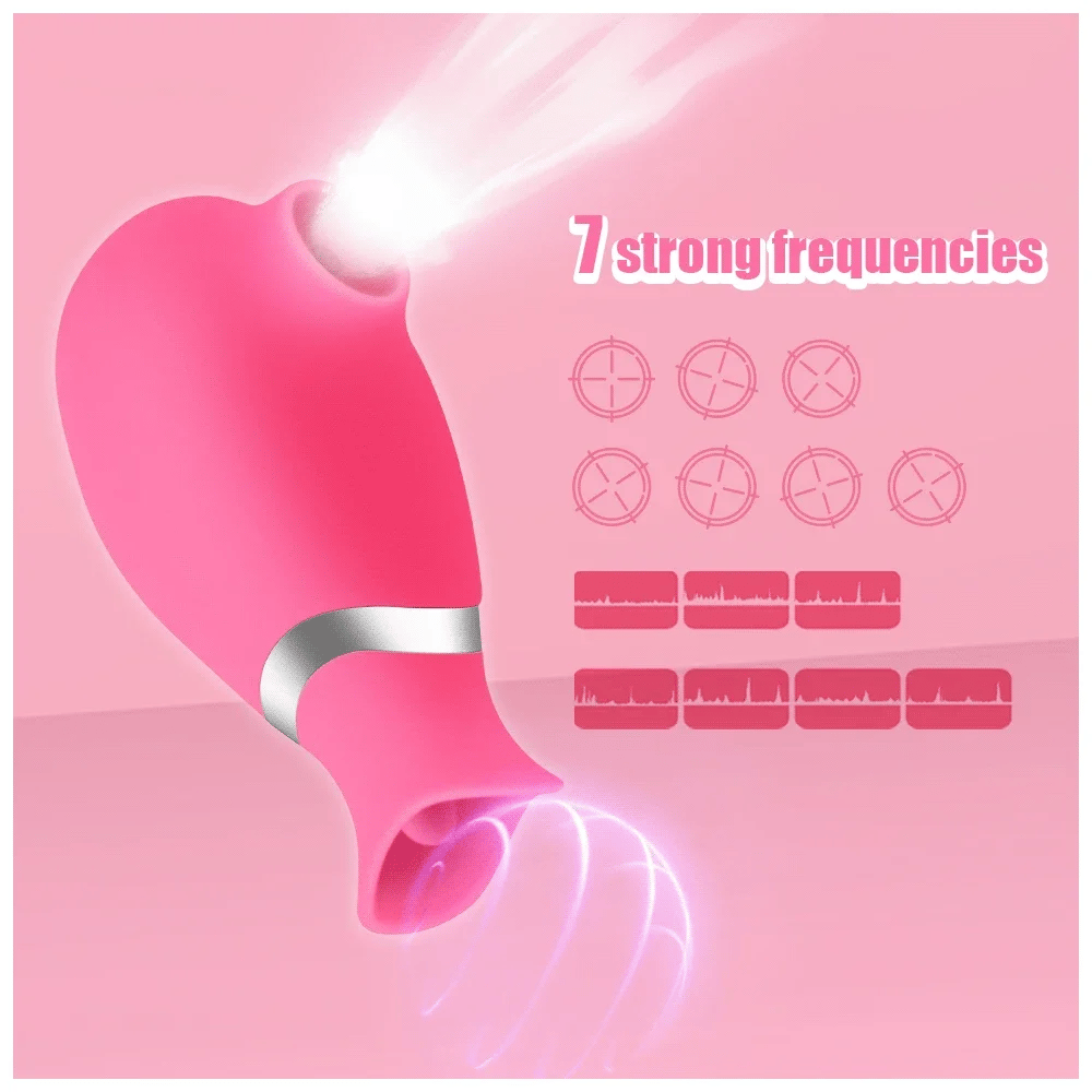 Tongue Licking Clitoris Sucker Vibrator for Women G Spot Stimulator Rechargeable Sex Toy Female Masturbator Adult Supplies 18+