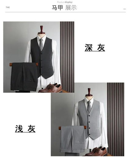 Customer Made Clothes Men Casual Fashion Business Blazer Jacket for Men Double Breasted Suit Jackets Coat Male Men Clothing