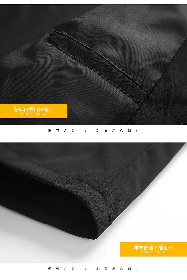 Men's Waterproof Military Jacket Hooded Windbreaker Casual Outdoor Camping Sports Coat Thin Zipper Closure Regular Fit