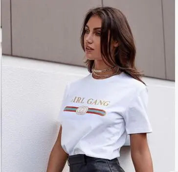 Classic White Cotton Tee