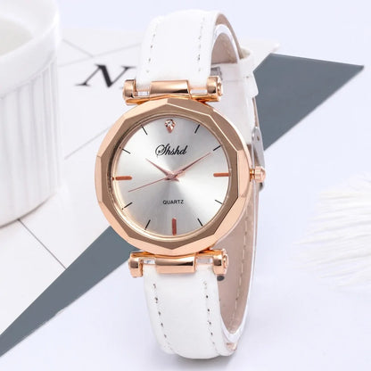 Women's Leather Casual Watch