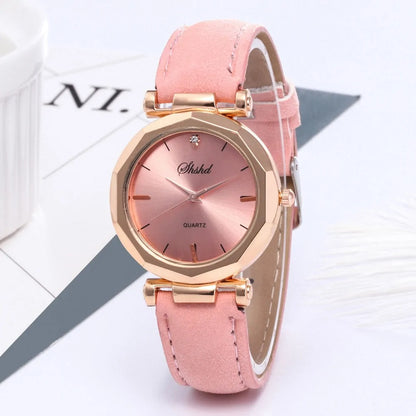 Women's Leather Casual Watch