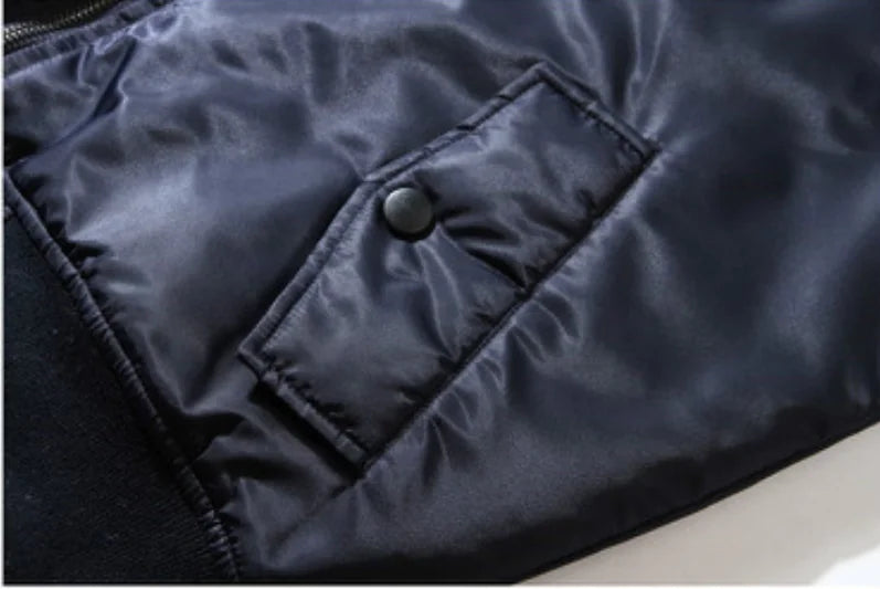 Stylish Embroidered Bomber Jacket