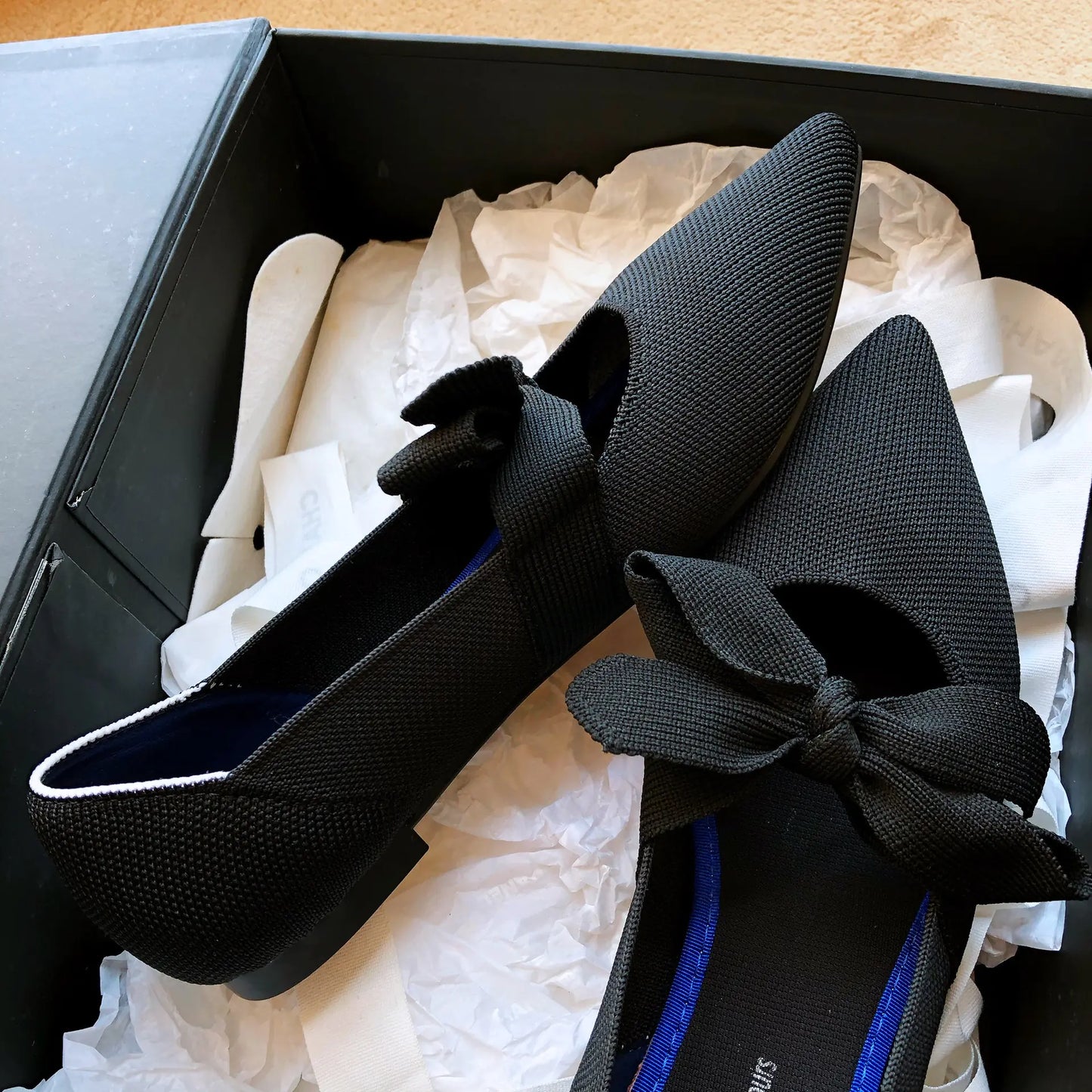 Women’s Bow Mary Jane Flats – Elegant Slip-On Shoes for Casual & Dressy Looks