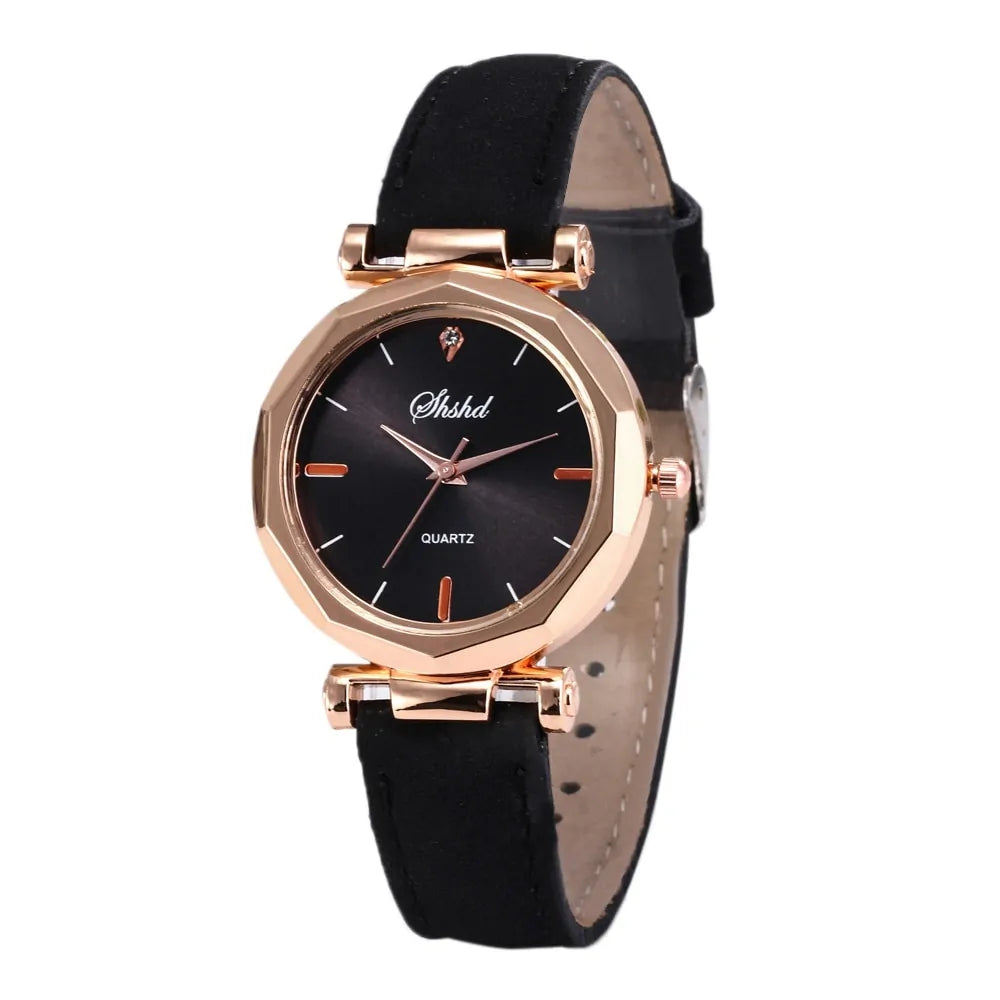 Women's Leather Casual Watch