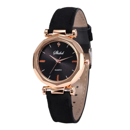 Women's Leather Casual Watch