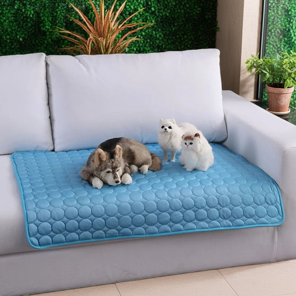 Dog Cooling Mat Summer Pet Cold Bed Extra Large For Small Big Dogs Pet Accessories Cat Durable Blanket Sofa Cat Ice Pad Blanket