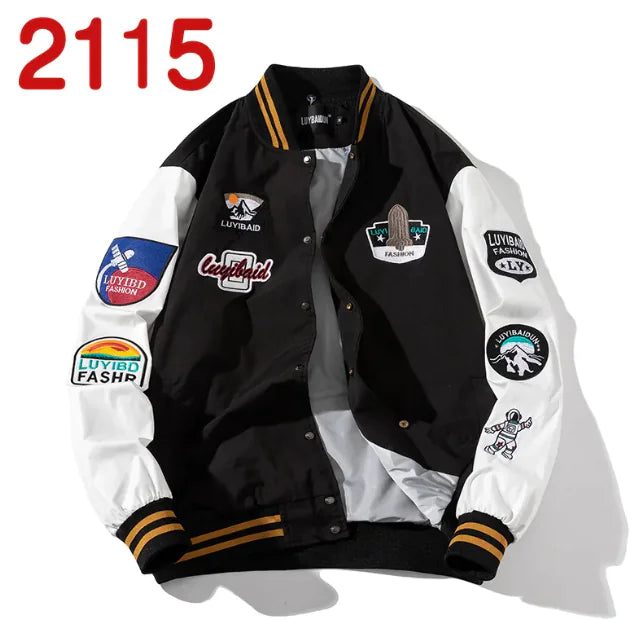 Modern Streetwear Baseball Jacket
