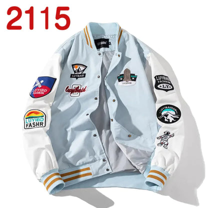 Modern Streetwear Baseball Jacket