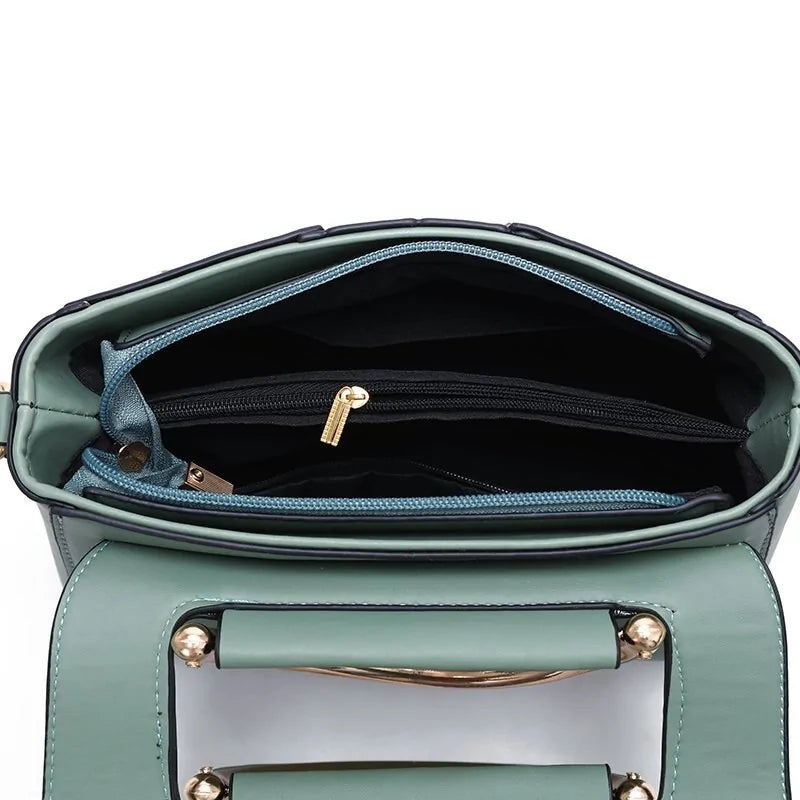 Elegant Women's Crossbody Leather Bag