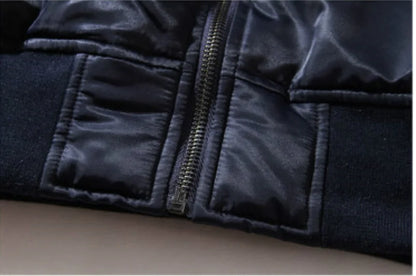 Stylish Embroidered Bomber Jacket