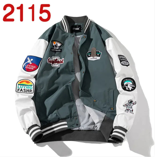 Modern Streetwear Baseball Jacket