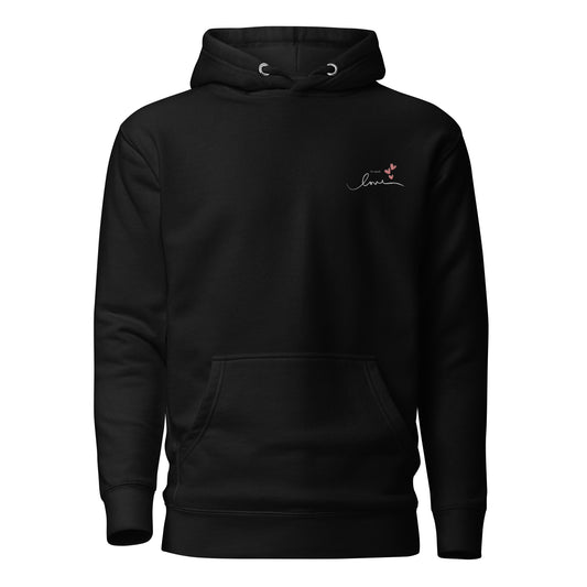 So Much Love Embroidered Unisex Hoodie
