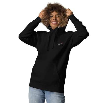 So Much Love Embroidered Unisex Hoodie