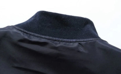Stylish Embroidered Bomber Jacket