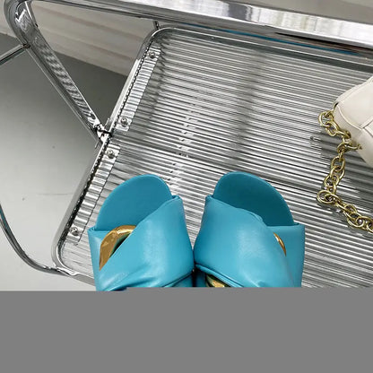 Color Pop Flat Slides – Summer Comfy Must-Have