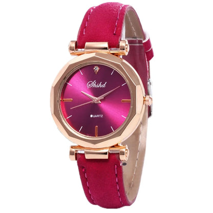 Women's Leather Casual Watch